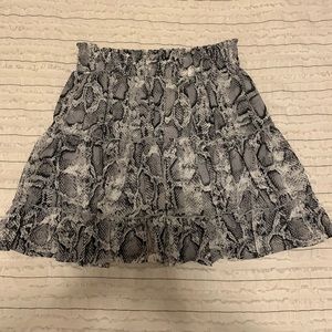Python Ruffle Skirt